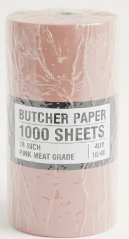 [sku16-021-PC] PC | Pink | 18/40 | Butcher Paper | 1000