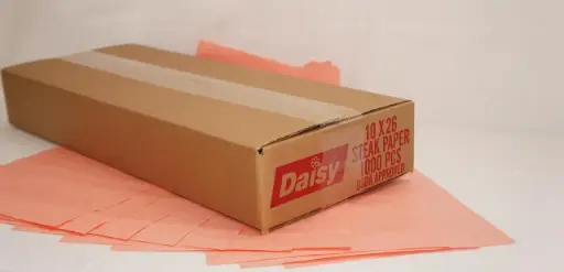 [sku16-104] 10x26 | Pink | Platter Paper | 1000 | Daisy